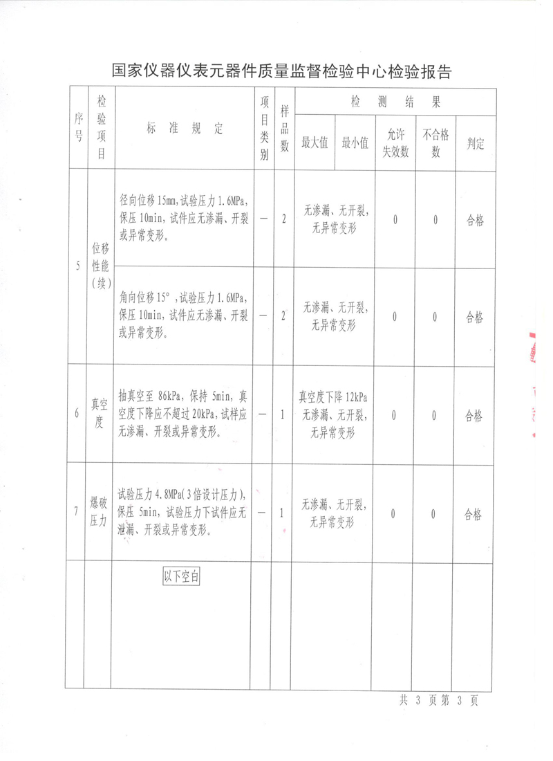 淞江集團橡膠接頭壓力管道報告